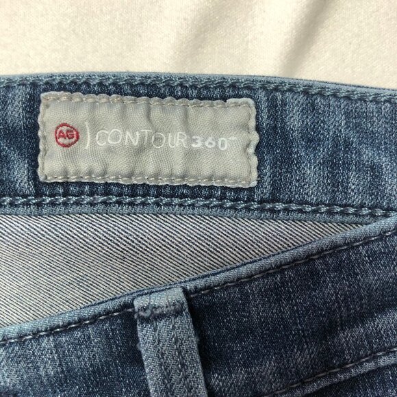 AG Adriano Goldschmied The Prima Mid-Rise Cigarette Blue Jean 27R - Picture 6 of 13